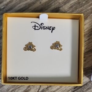 Disney Gold and Silver Earrings